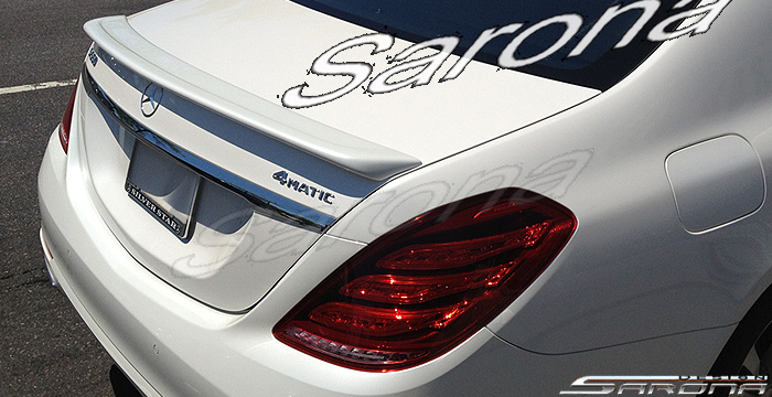 Custom Mercedes S Class  Sedan Trunk Wing (2014 - 2019) - $299.00 (Part #MB-098-TW)